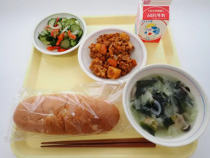 写真:8月30日(金曜)給食