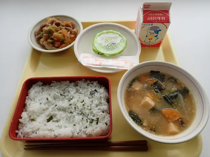写真:8月29日(木曜)給食