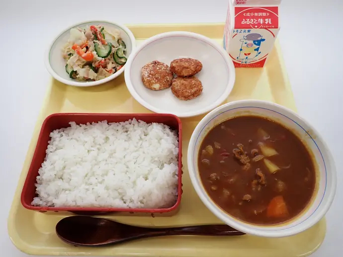 写真:8月30日(金曜)給食