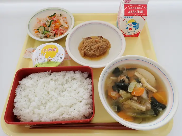 写真:9月13日(金曜)給食