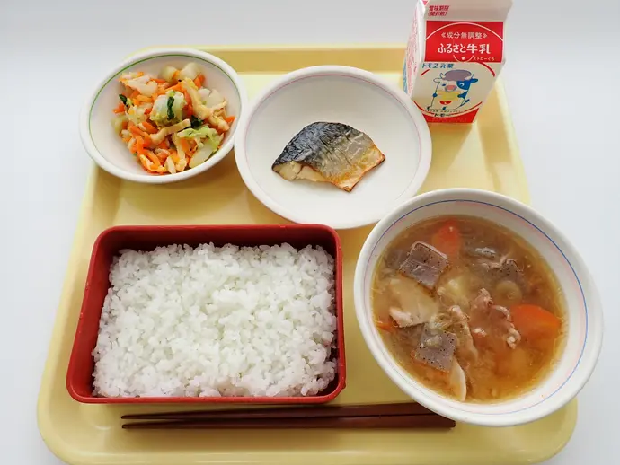 写真:9月27日(金曜)給食