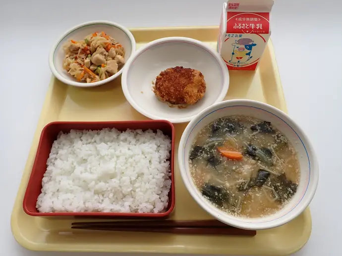 写真:9月30日(月曜)給食
