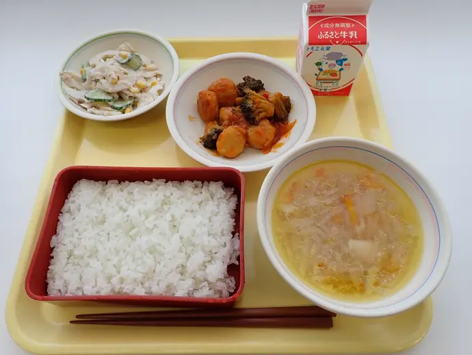 写真:9月2日(月曜)給食