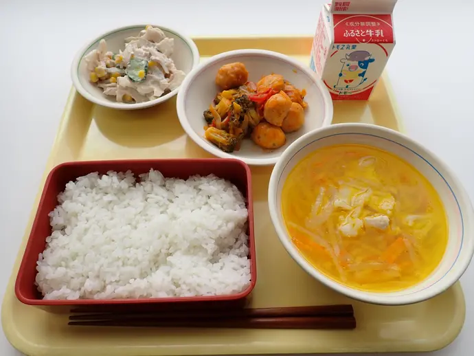 写真:9月19日(木曜)給食
