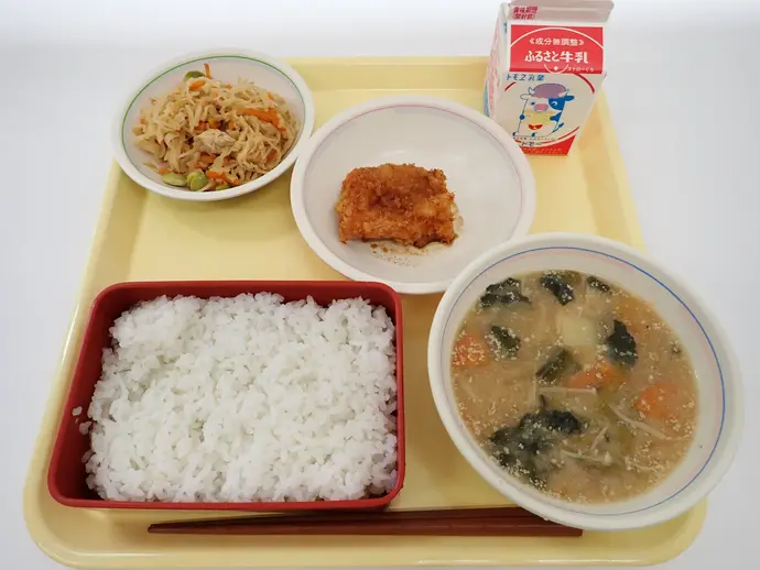 写真:9月20日(金曜)給食
