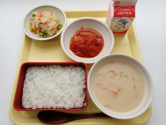 写真:10月9日(水曜)給食
