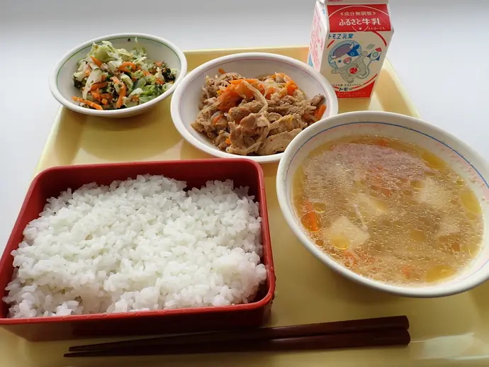 写真:10月24日(木曜)給食