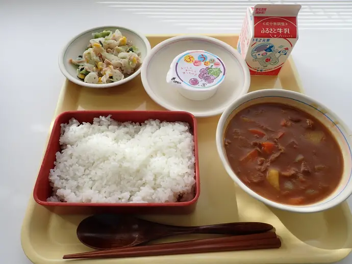 写真:10月31日(木曜)給食