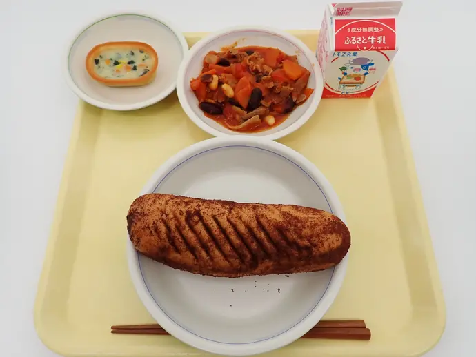 写真:10月7日(月曜)給食