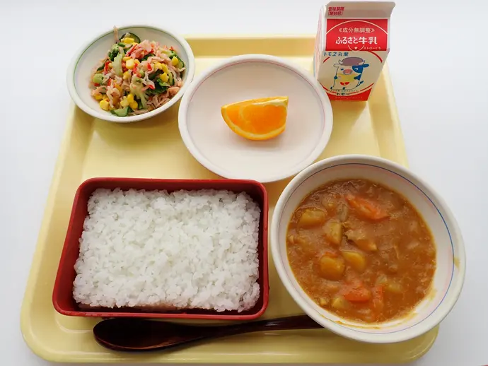 写真:10月9日(水曜)給食