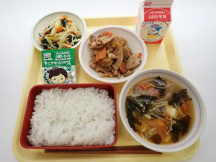 写真:10月23日(水曜)給食