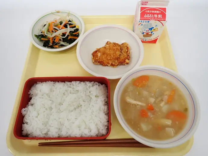 写真:10月28日(月曜)給食