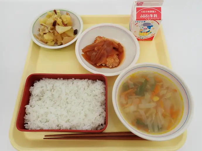 写真:10月30日(水曜)給食