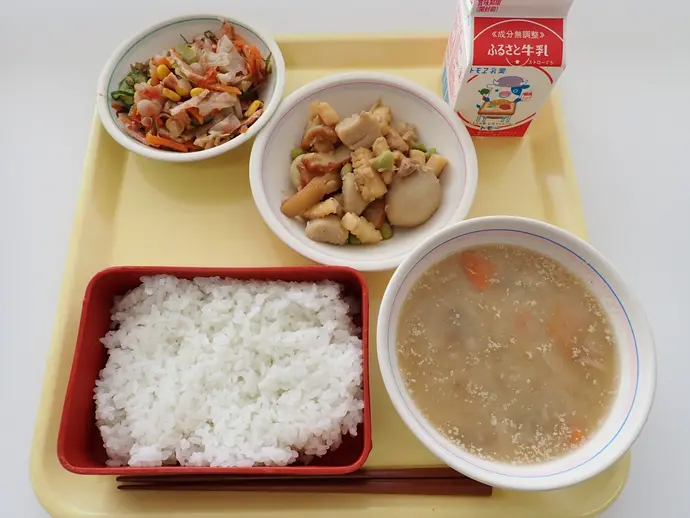 写真:10月11日(金曜)給食