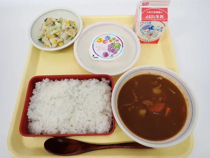 写真:10月28日(月曜)給食