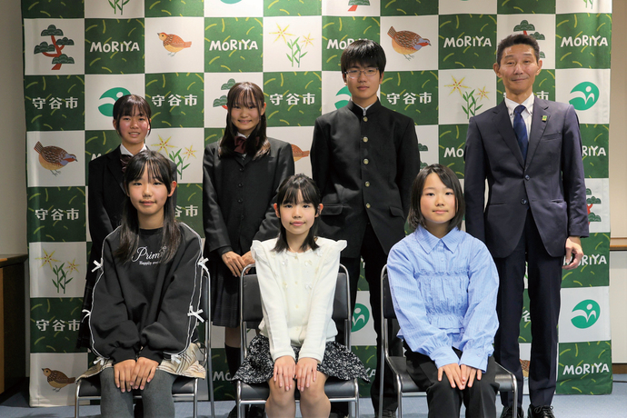 写真：入賞者記念撮影