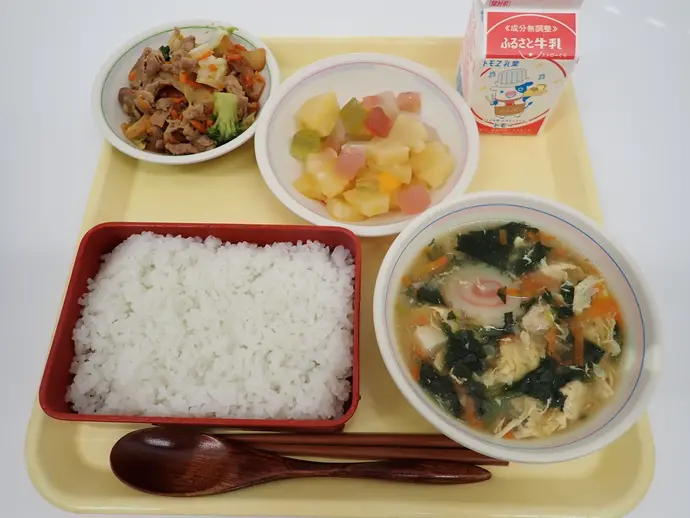 写真:12月4日(水曜)給食