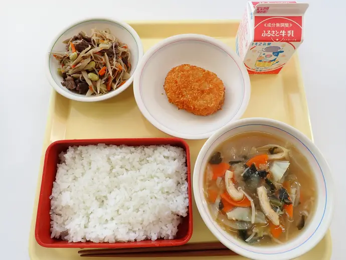 写真:12月17日(火曜)給食