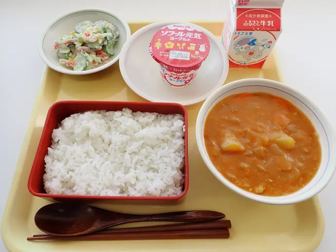 写真:12月3日(火曜)給食