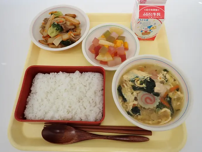 写真:12月9日(月曜)給食