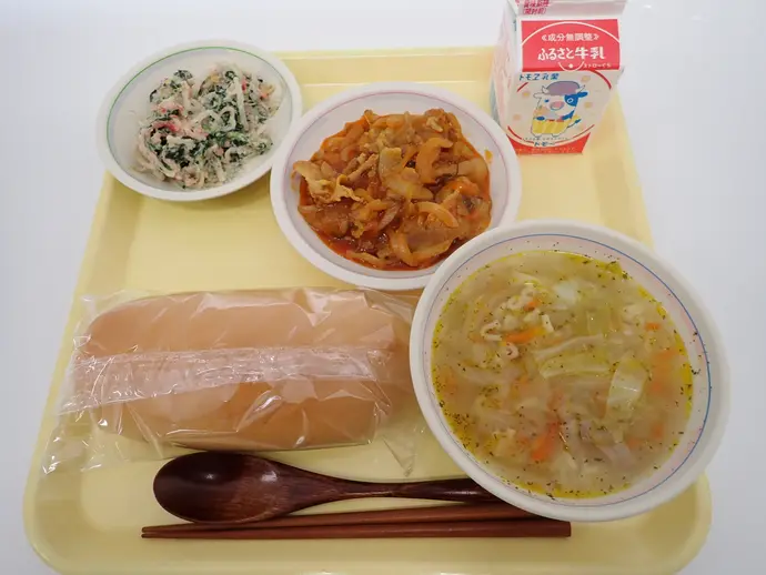 写真:12月18日(水曜)給食