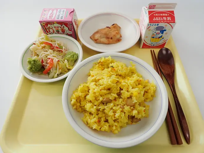 写真:12月24日(火曜)給食