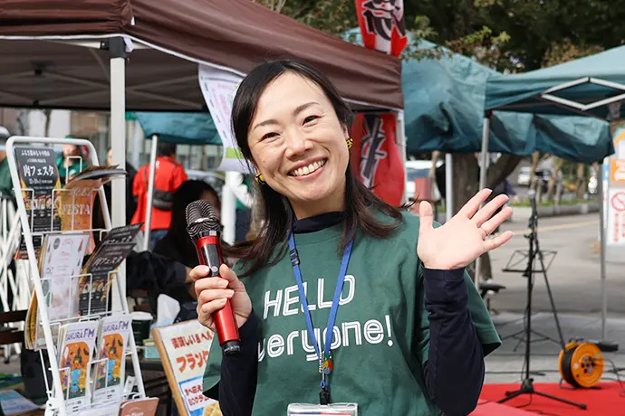 横山美穂子さんの写真
