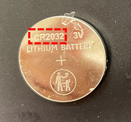 コイン電池の写真