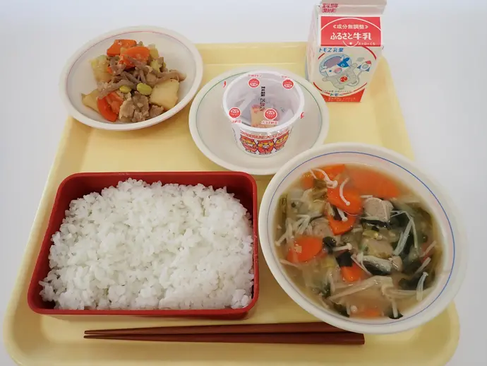 写真:1月20日(月曜)給食