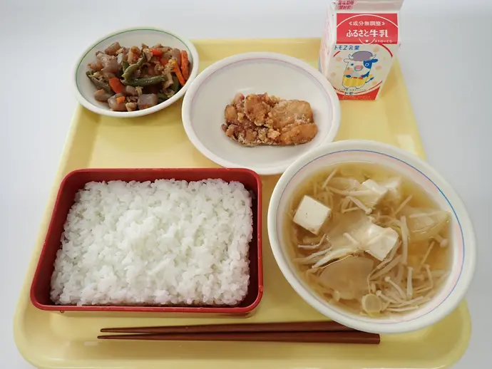 写真:1月27日(月曜)給食