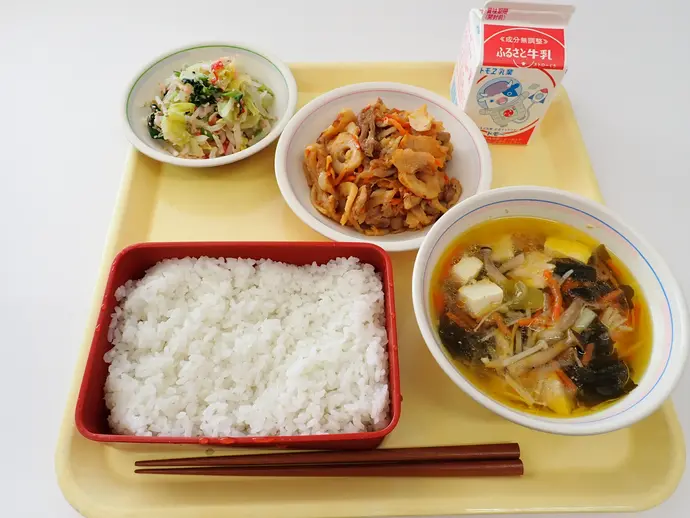 写真:1月28日(火曜)給食