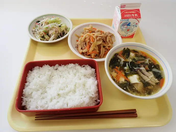 写真:1月14日(火曜)給食