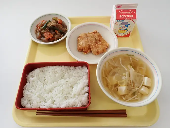 写真:1月28日(火曜)給食
