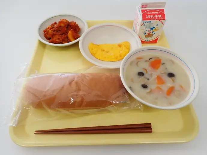 写真:2月4日(火曜)給食