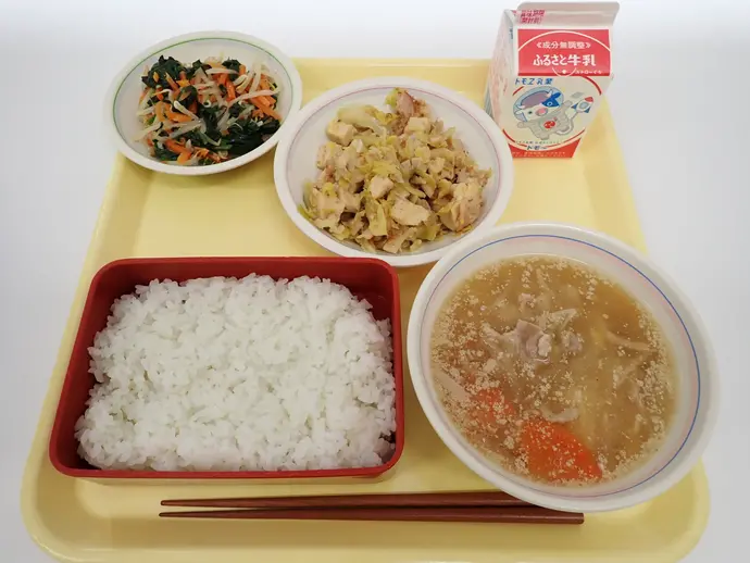写真:2月12日(水曜)給食
