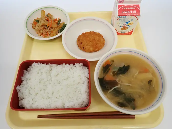 写真:2月14日(金曜)給食