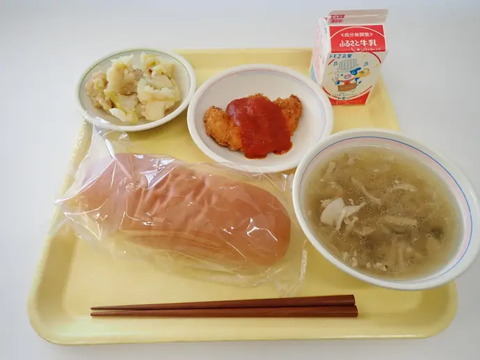 写真:2月18日(火曜)給食