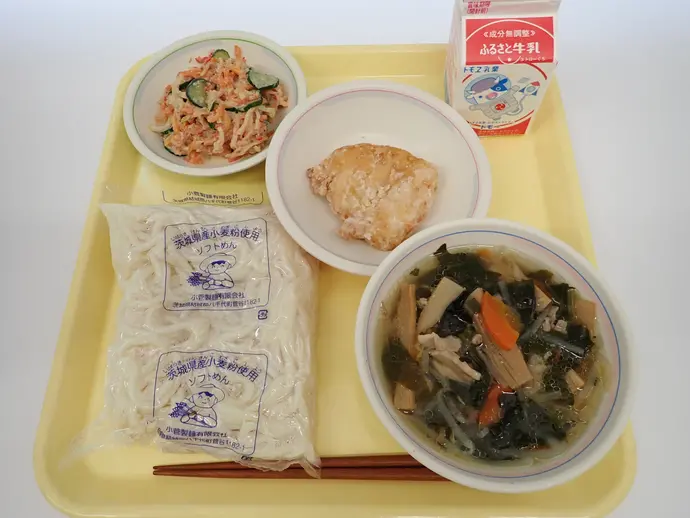 写真:2月21日(金曜)給食