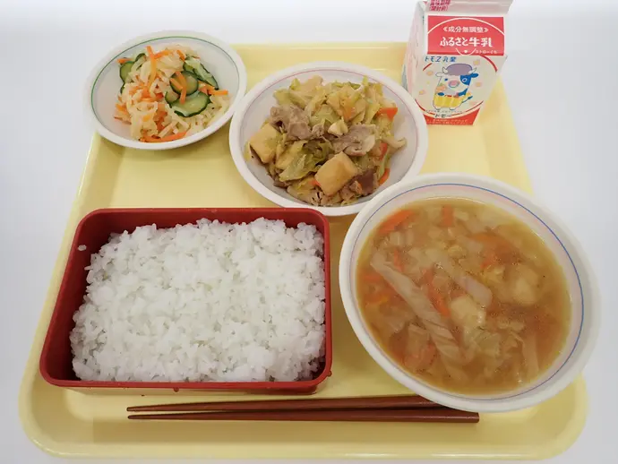 写真:2月28日(金曜)給食