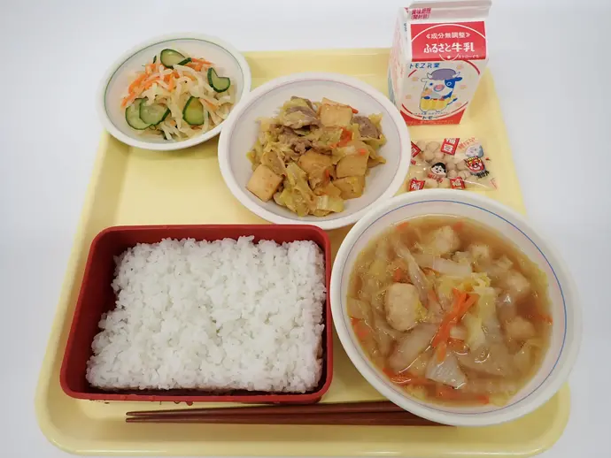 写真:2月3日(月曜)給食