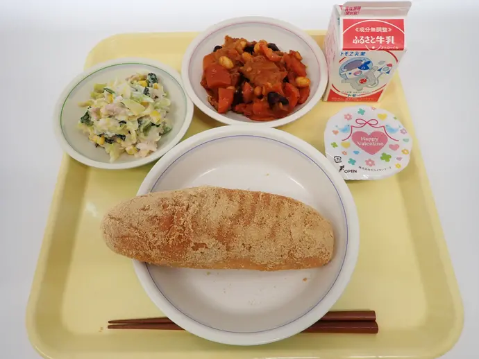 写真:2月12日(水曜)給食