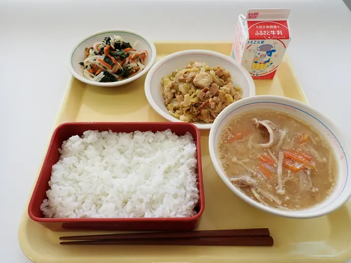 写真:2月13日(木曜)給食