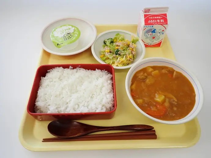 写真:2月18日(火曜)給食
