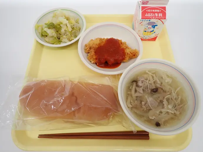 写真:2月28日(金曜)給食