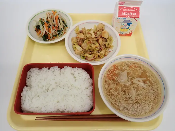 写真:2月10日(月曜)給食