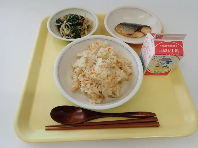 写真:2月18日(火曜)給食