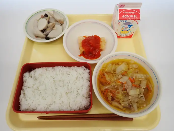 写真:2月21日(金曜)給食