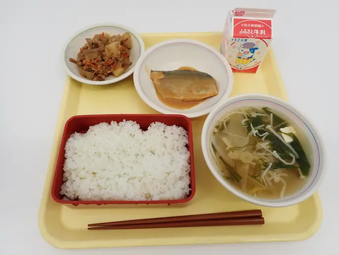 写真:2月25日(火曜)給食