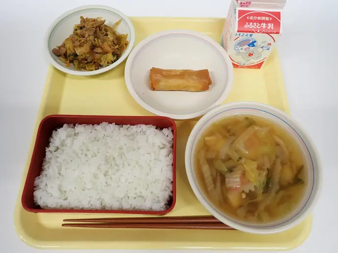 写真:3月3日(月曜)給食