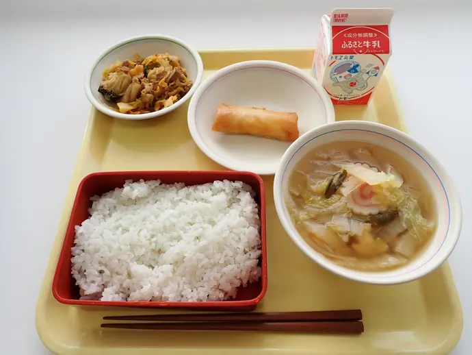 写真:3月18日(火曜)給食